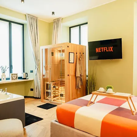 Marylin's Suite&spa Con Parcheggio Privato Apartment Como